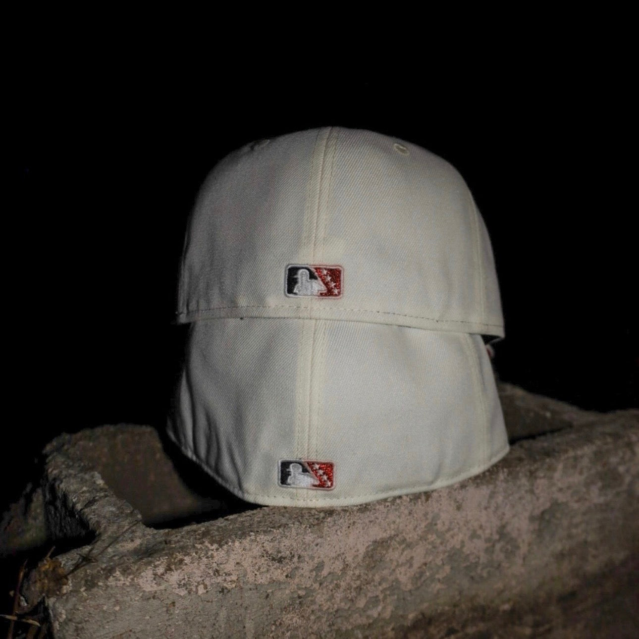 New Era Sugar Land Space Cowboys “Rodeo Clown” Fitted (Off White)