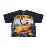 Godspeed F1 Finishline Tee (Black Wash)