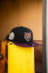 New Era Detroit Tigers Tiger Stadium Green UV (Black/Maroon) 59Fifty Fitted - New Era
