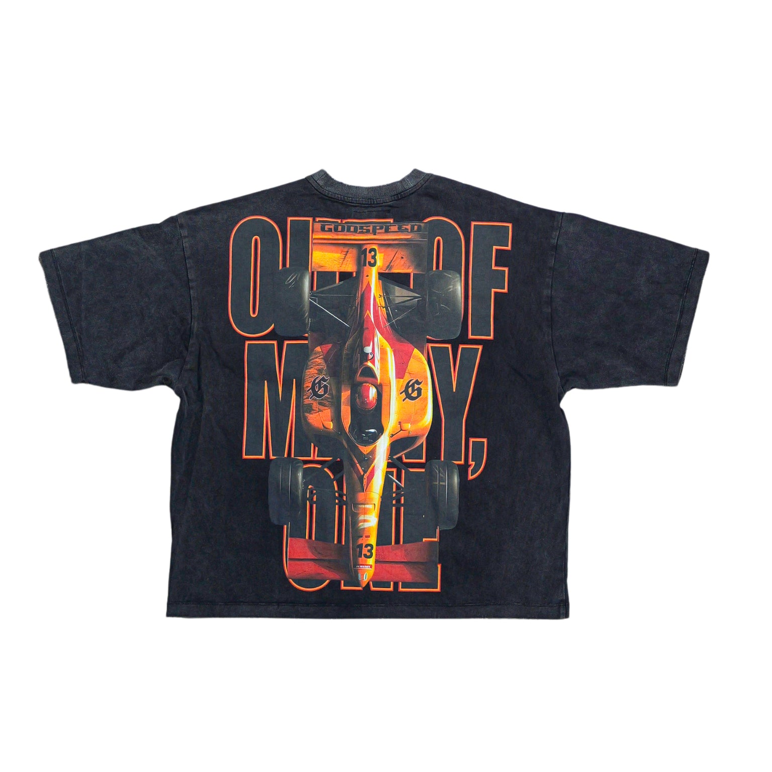 Godspeed F1 Finishline Tee (Black Wash)