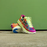 Hoka U Huaka Pro (Fuchsia/Neon Yuzu)