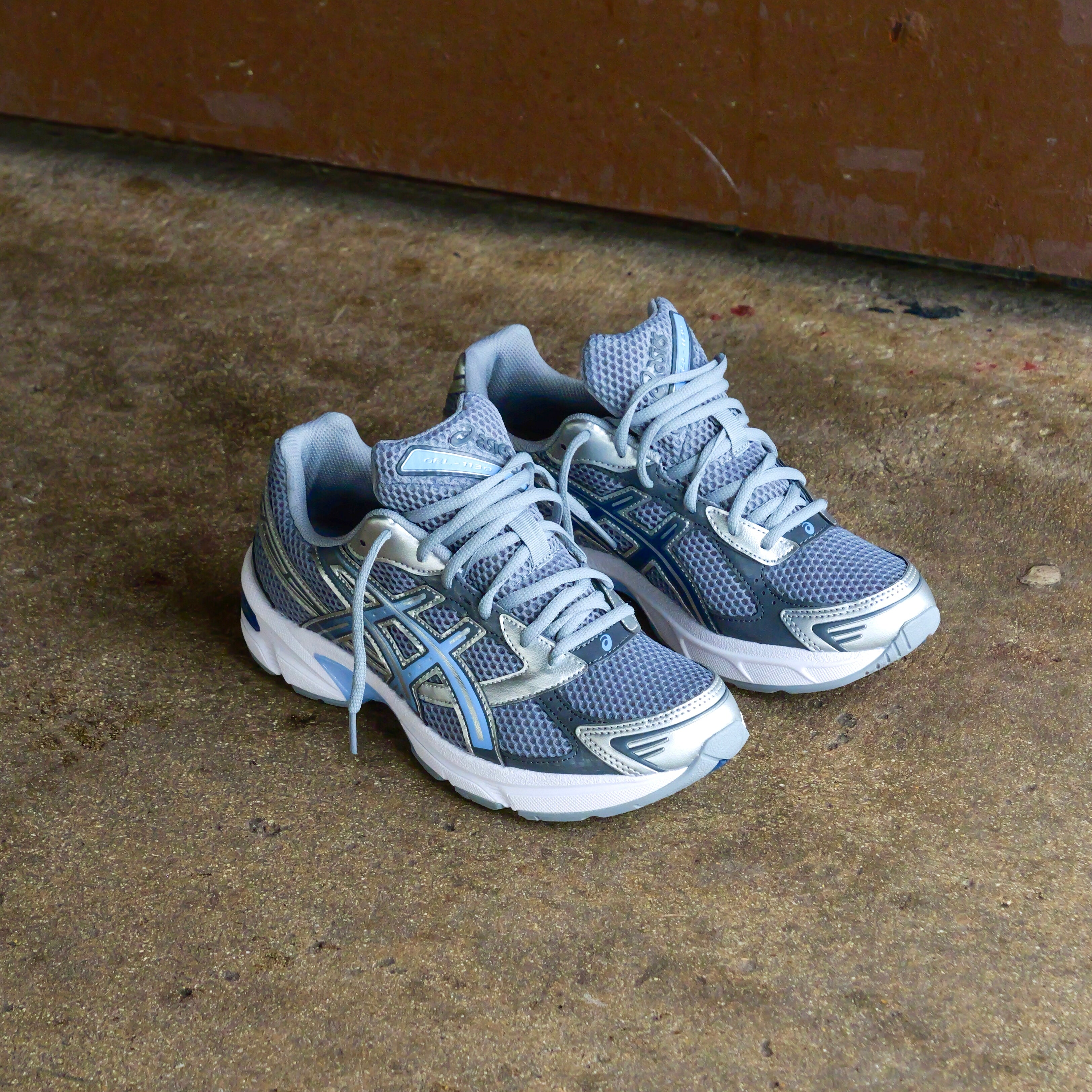 Mens Asics Gel-1130 (Gravel/Pure Silver)
