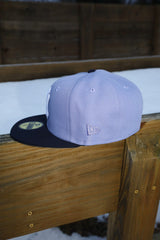 New Era New York Yankees 1962 World Series Side Patch Fitted (Lavender)