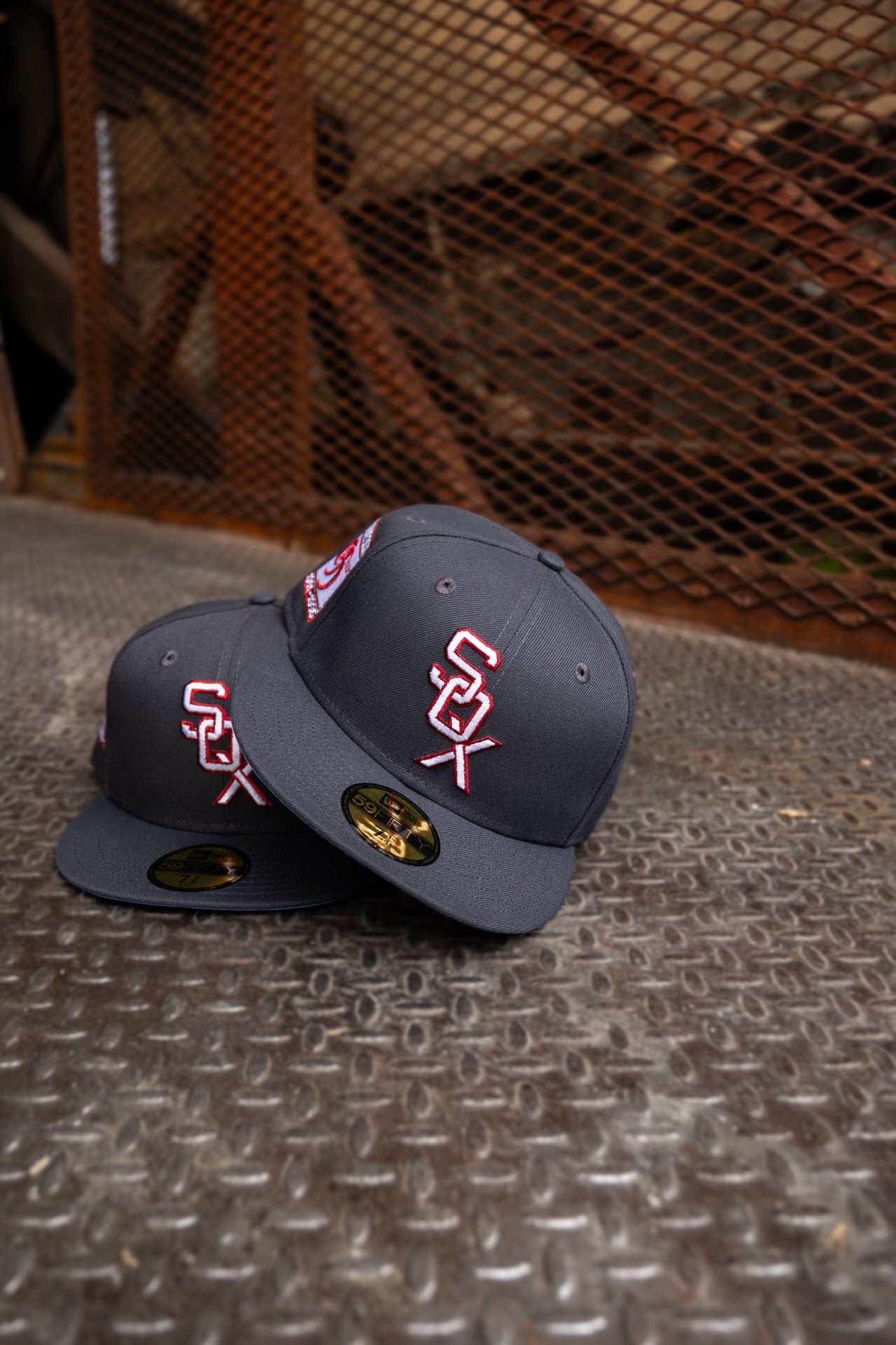 New Era Chicago White Sox 95 Years Sky UV (Graphite) 59Fifty Fitted - New Era
