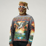 DUAA "Good Year" LS Tee (Faded Black) - DUAA