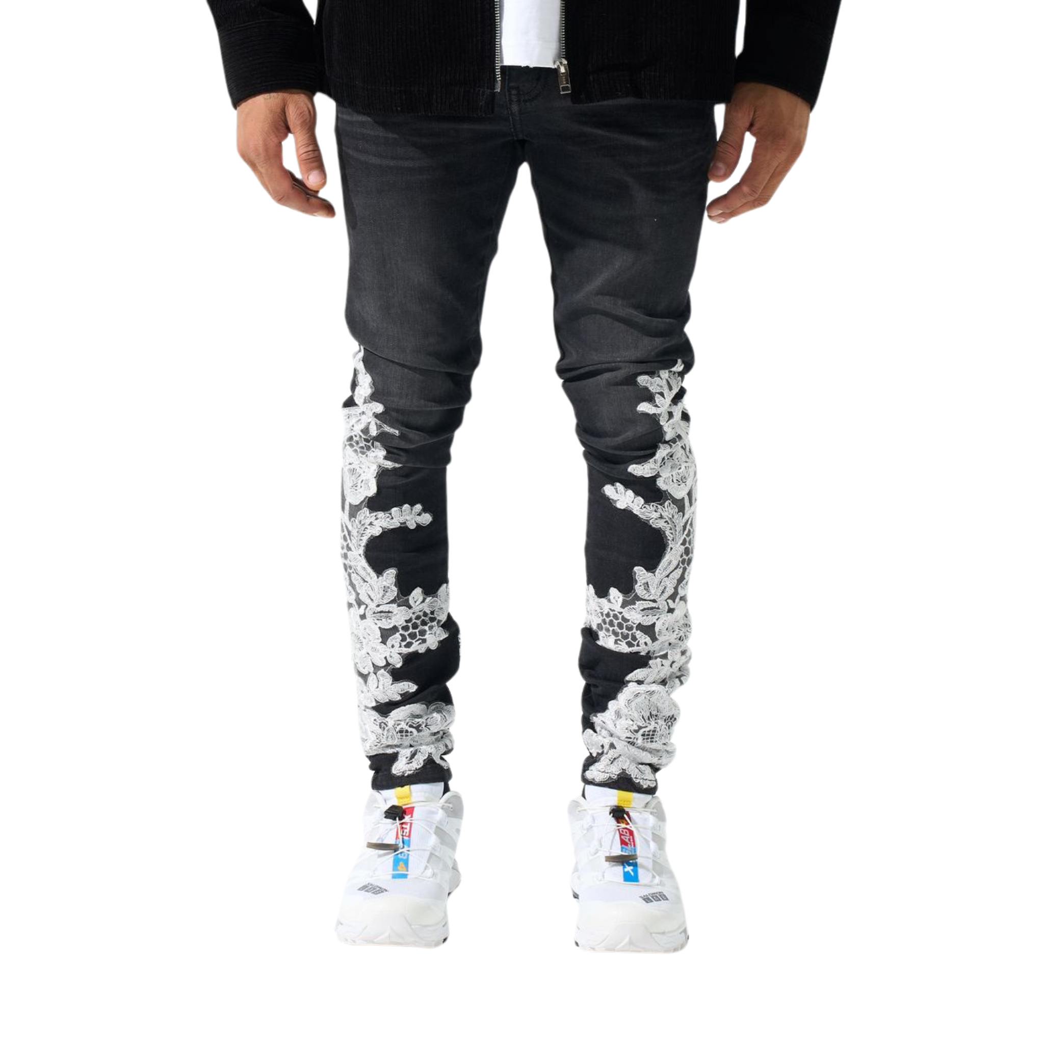 Serenede "& Wisdom" Jeans (Black) - Serenede