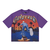 Godspeed "Kick Push" T-shirt (Purple)