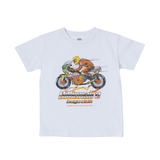 Kids Billionaire Boys Club BB Motomoto SS Knit Tee (White)