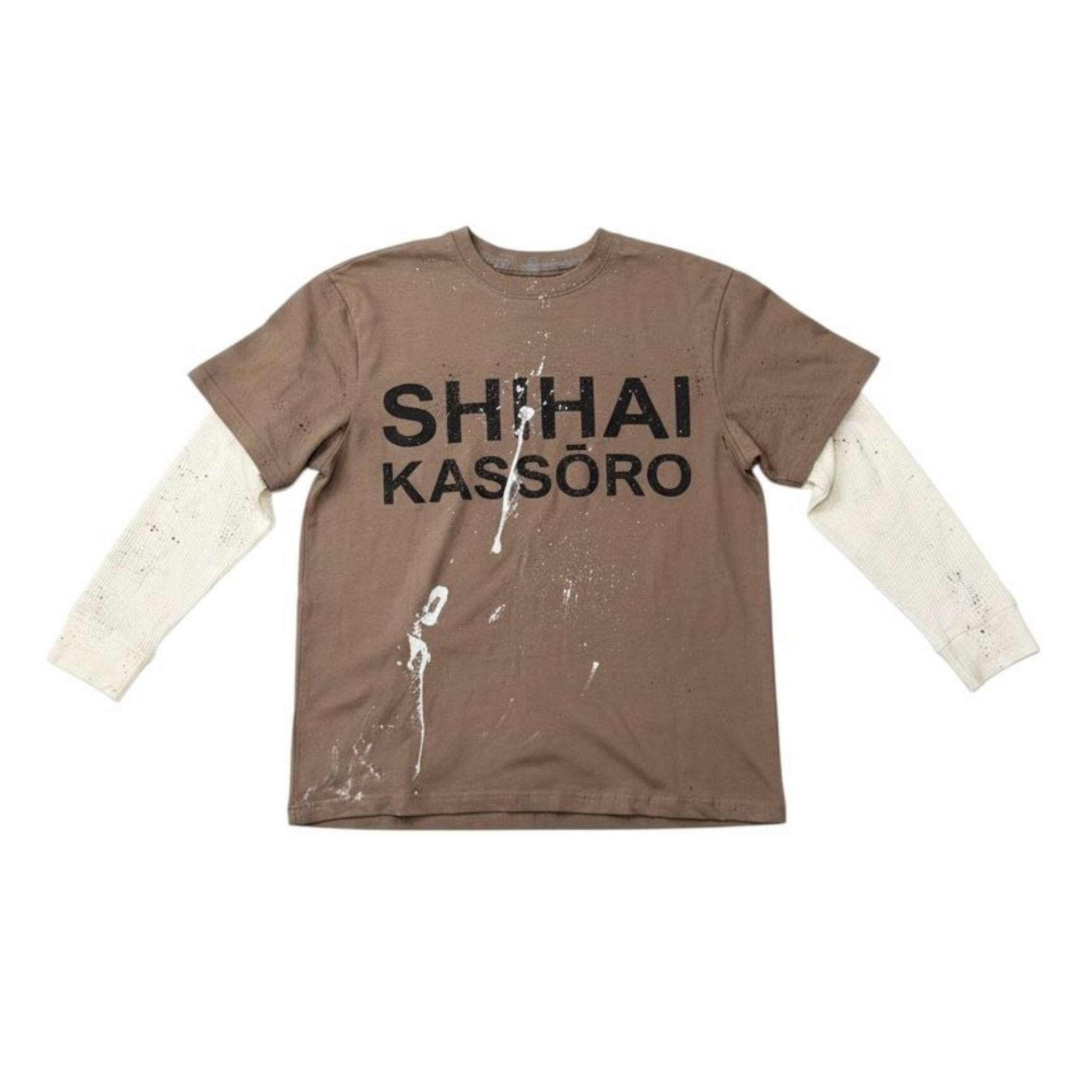 SHIHAI "TSUCHI" Layered (Brown/Cream) - SHIHAI KASSORO