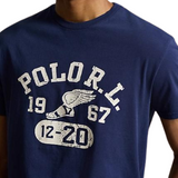 Polo Ralph Lauren Jersey Graphic T-Shirt (Navy) - Polo Ralph Lauren