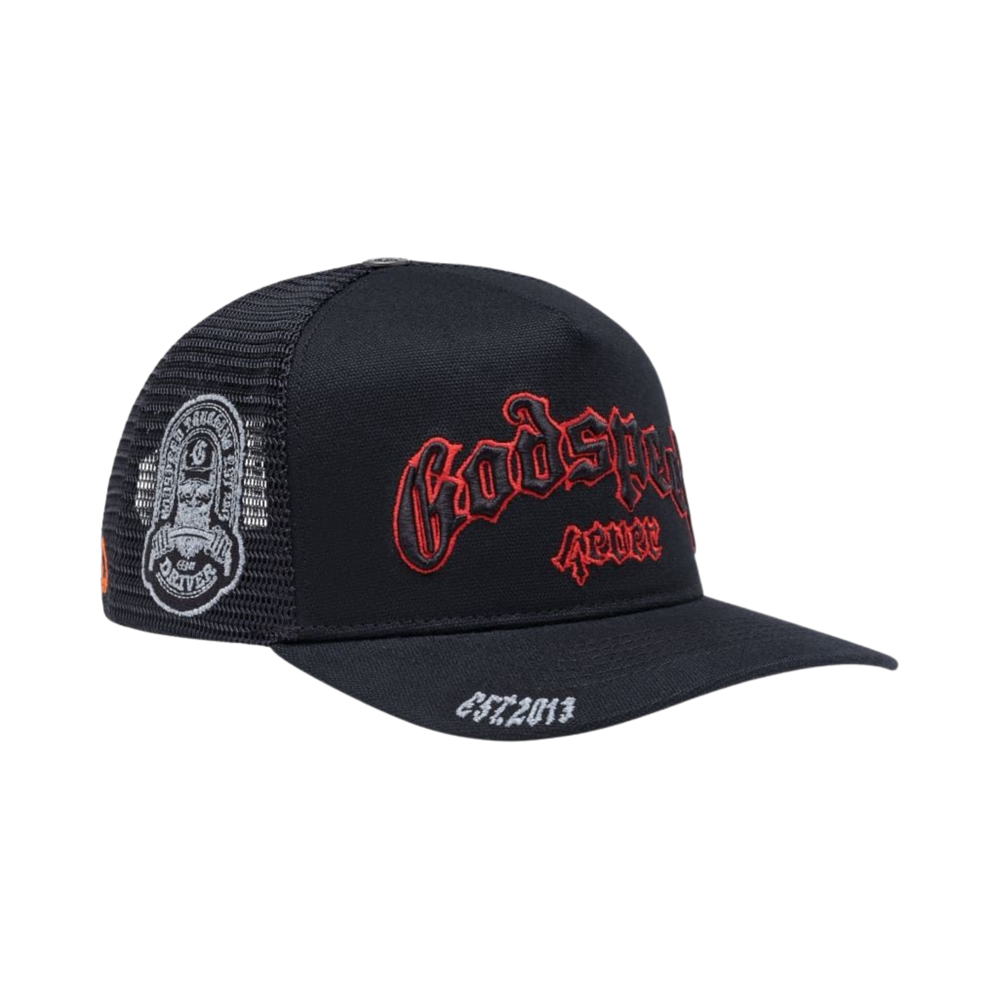 Godspeed GS Forever Trucker Hat (Black/Red) - Godspeed