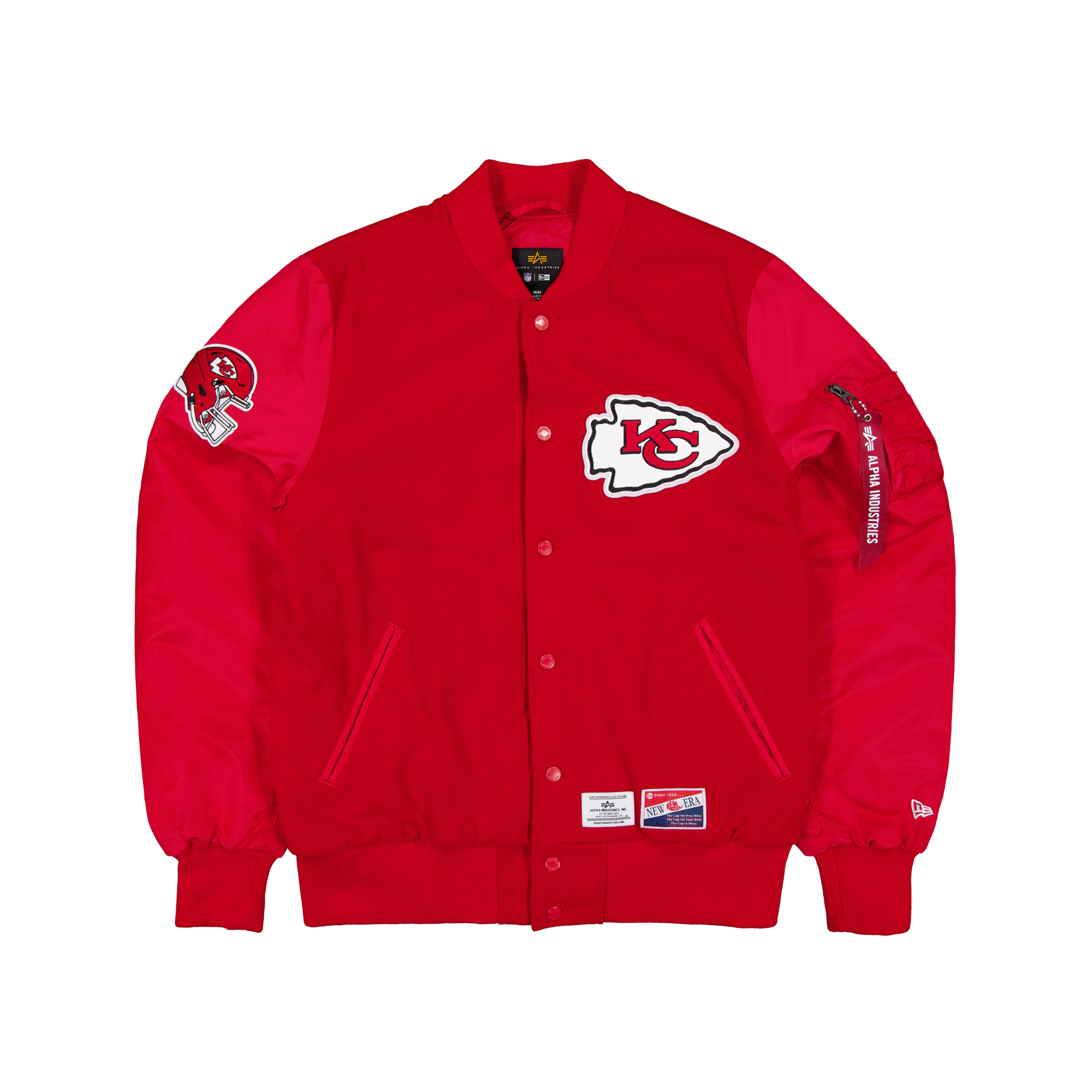 New Era x Alpha Industries Kansas City Chiefs L-2B Bomber Jacket - New Era