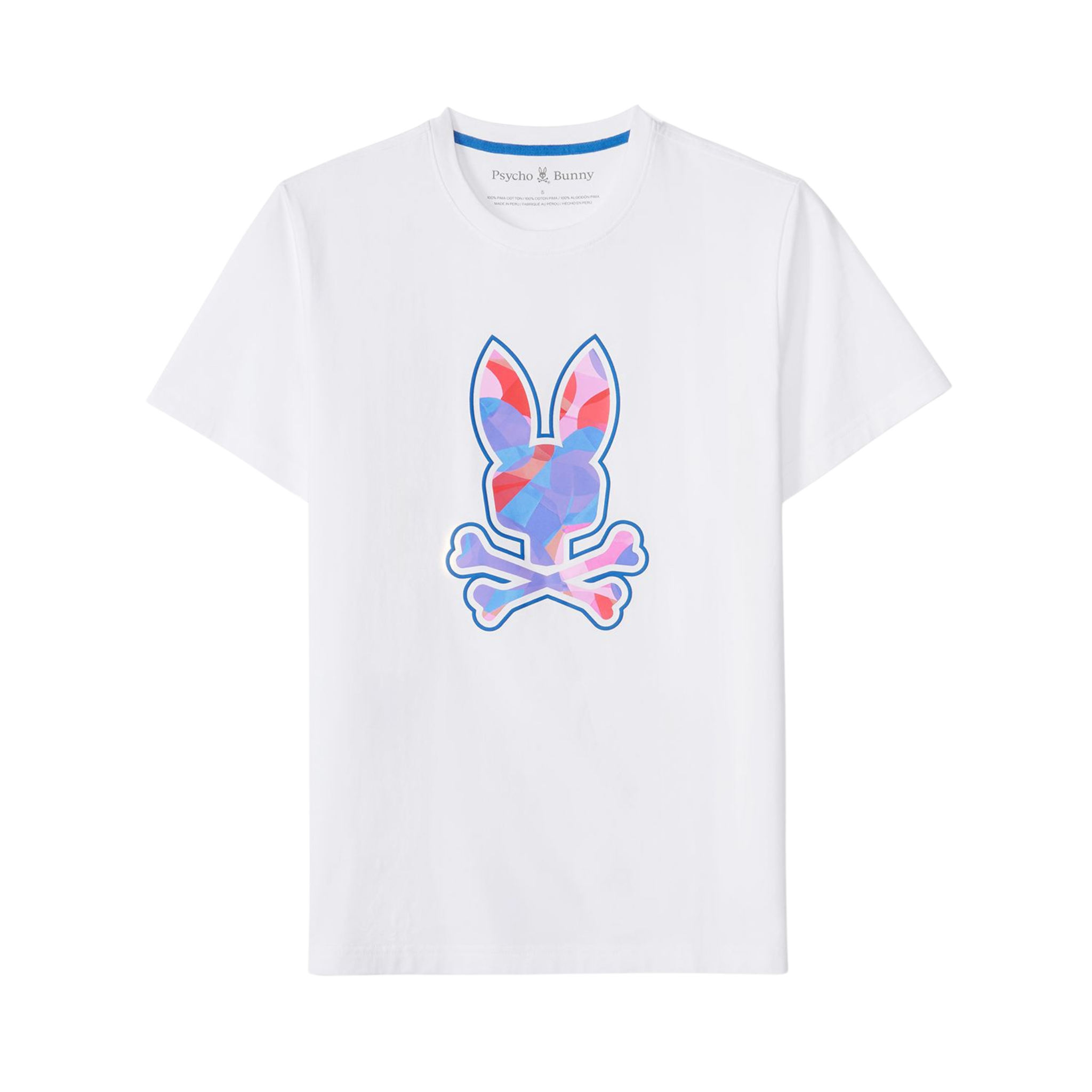 Psycho Bunny Norridge Graphic Tee (White) - Psycho Bunny