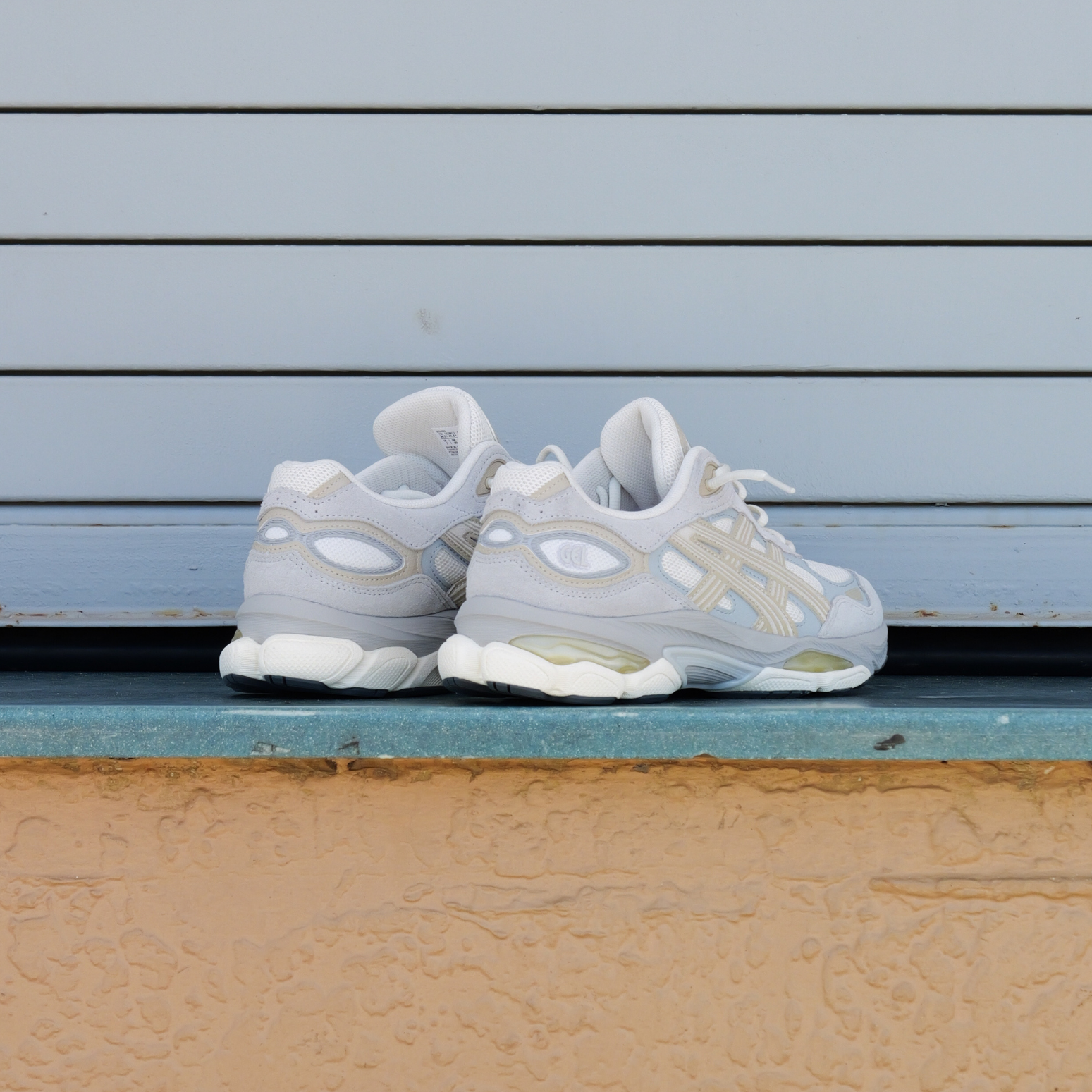 Mens Asics Gel-NYC 2.0 (Cream/Concrete) - Asics