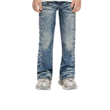 Kids Valabasas 'LATTICE" Jeans (Dark Blue)