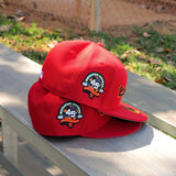 New Era Houston Astros Kanji 45th Anniversary Grey UV 59Fifty Fitted (Red) - New Era