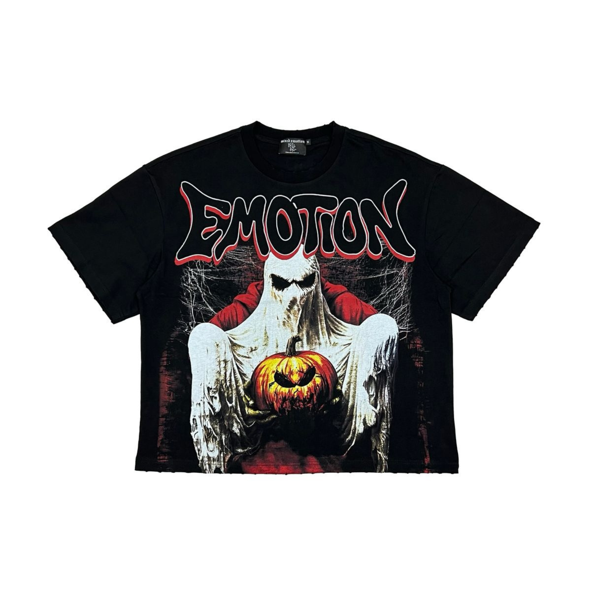 Mixed Emotion “Ghost” Tee (Black) - Mixed Emotion