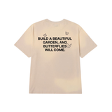 Ryoko Rain "Butterfly Garden" Tee (Tan)