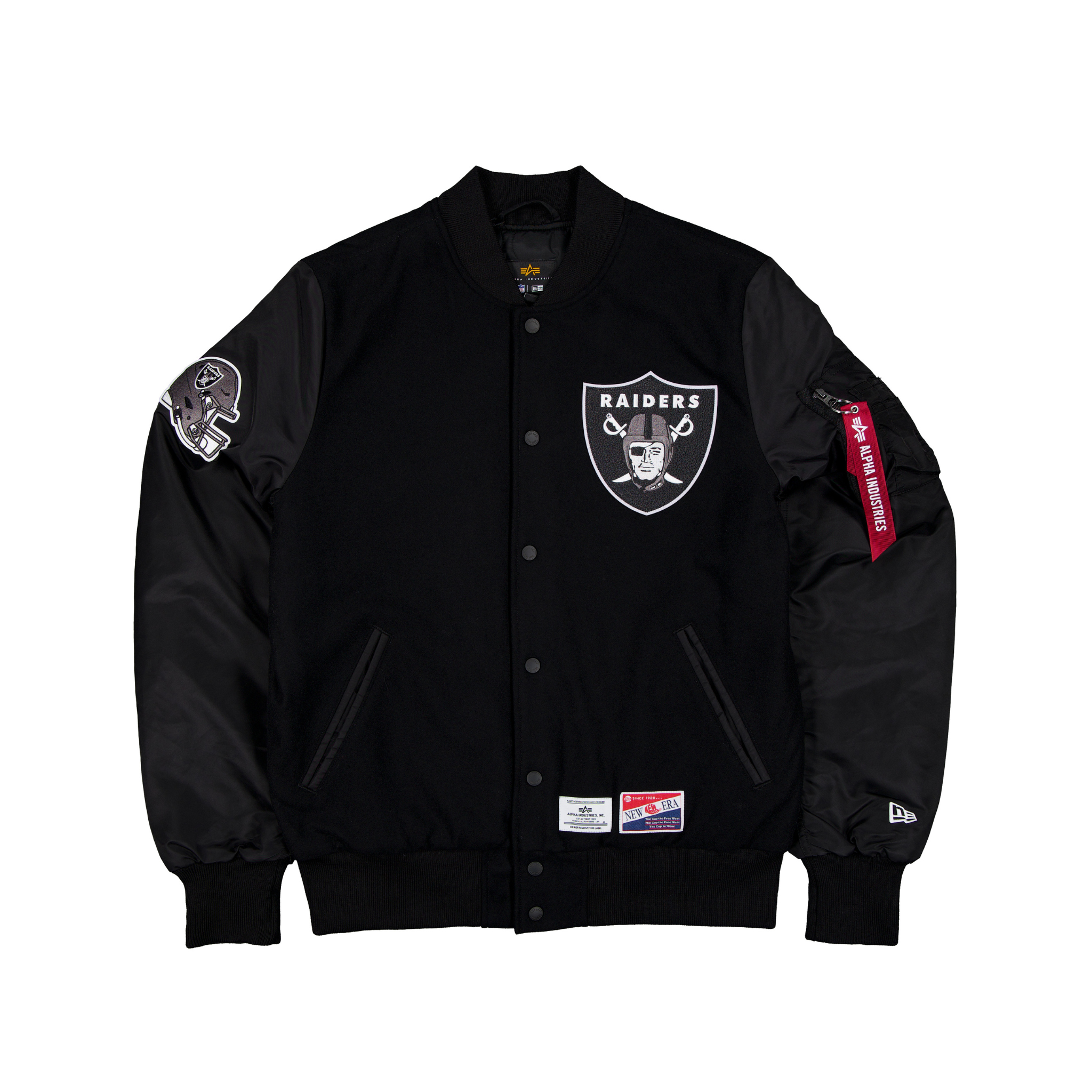 New Era x Alpha Industries Las Vegas Raiders L-2B  Bomber Jacket - New Era