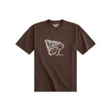 Paper Planes Blowin Up Heavyweight Tee (Brown) - Paper Plane