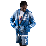 Dry Rot Rough Rider Hoodie (Blue) - Dry Rot