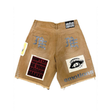 Mixed Emotion “Chaos” Carpenter Shorts (Brown)