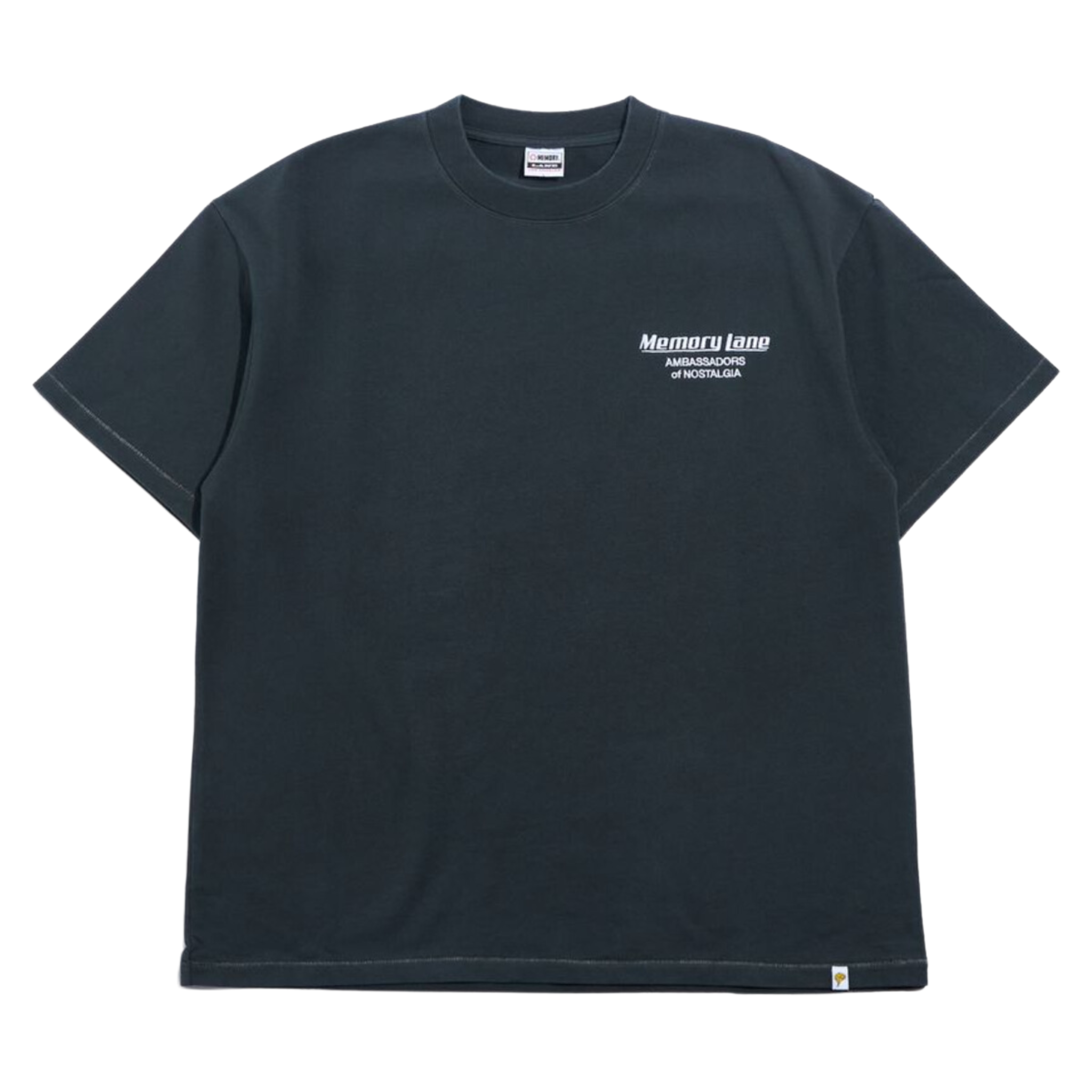Memory Lane Emerald Bay Tee (Charcoal) - Memory Lane