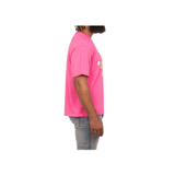 Billionaire Boys Club Smile SS Knit CROPPED FIT (Carmine Rose)