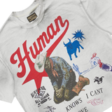 All Human "LOVE ME, HATE ME" (White)