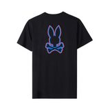 Psycho Bunny Walter Back Graphic Tee (Black) - Psycho Bunny