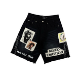 Mixed Emotion “Chaos” Carpenter Shorts (Black)