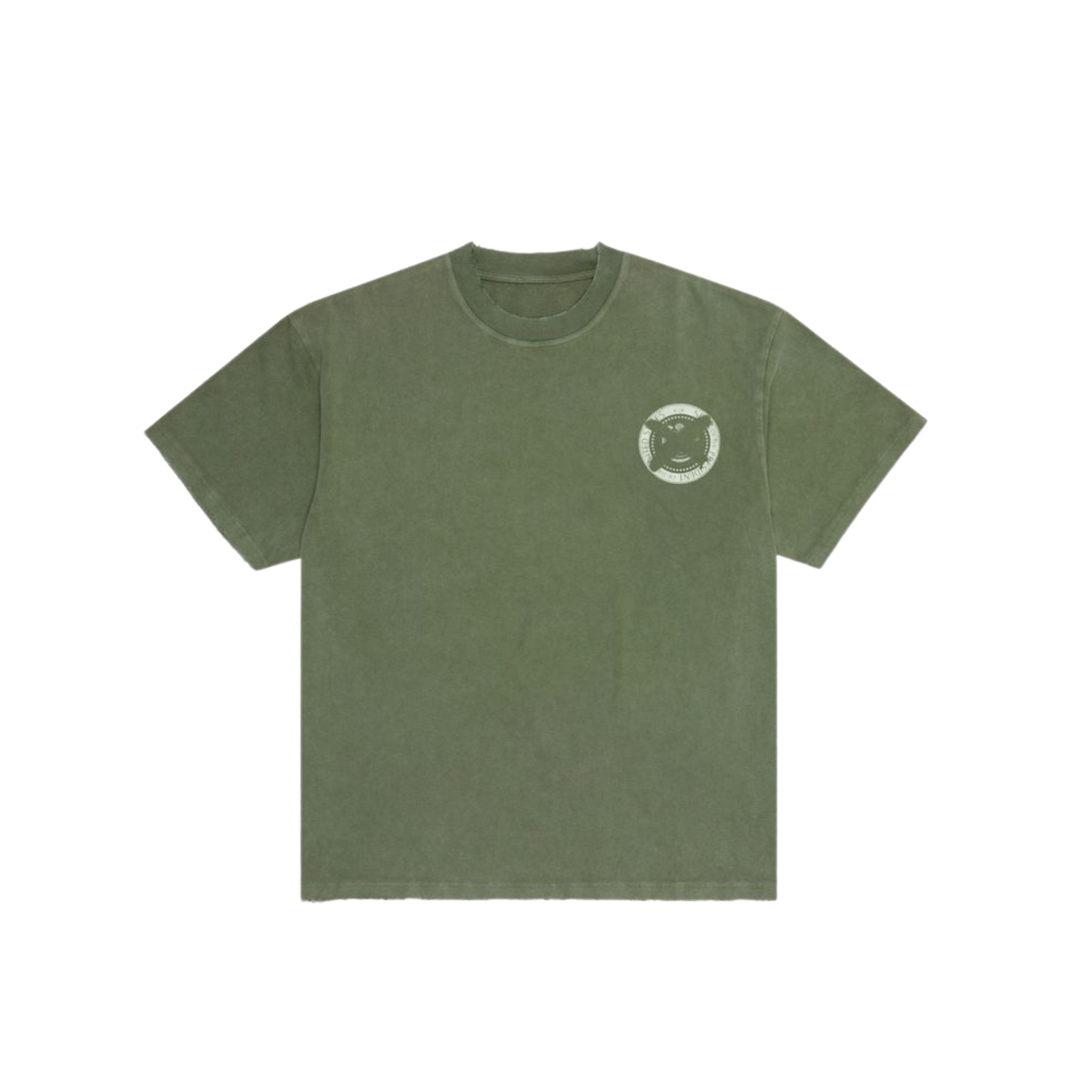 Valabasas "Power To Us" New Fit Tee (Vintage Olive) - VALABASAS