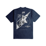Outrank "Outrank Films" Heavyweight T-shirt (Navy)