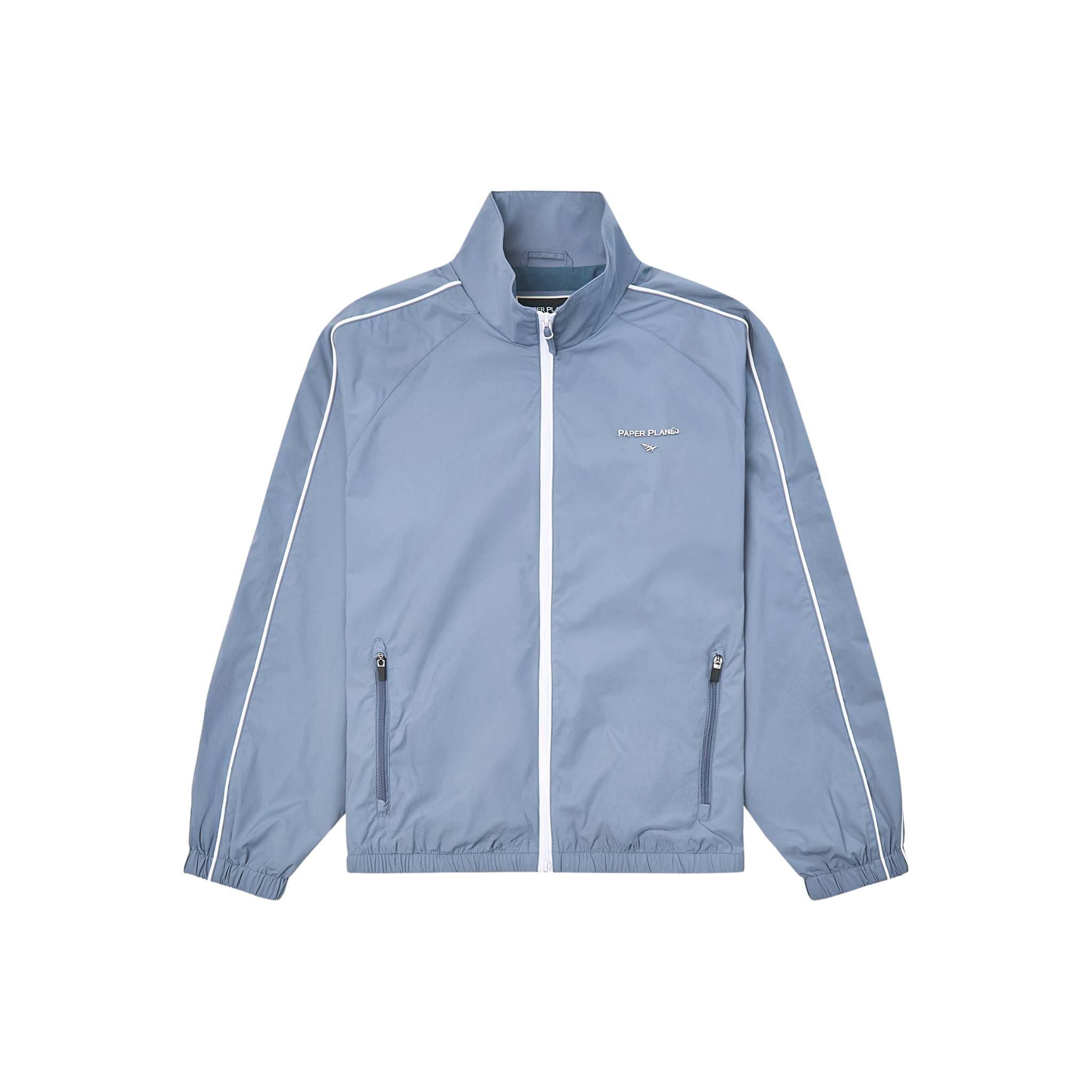 Paper Planes Lounge Track Jacket (Steel Blue)
