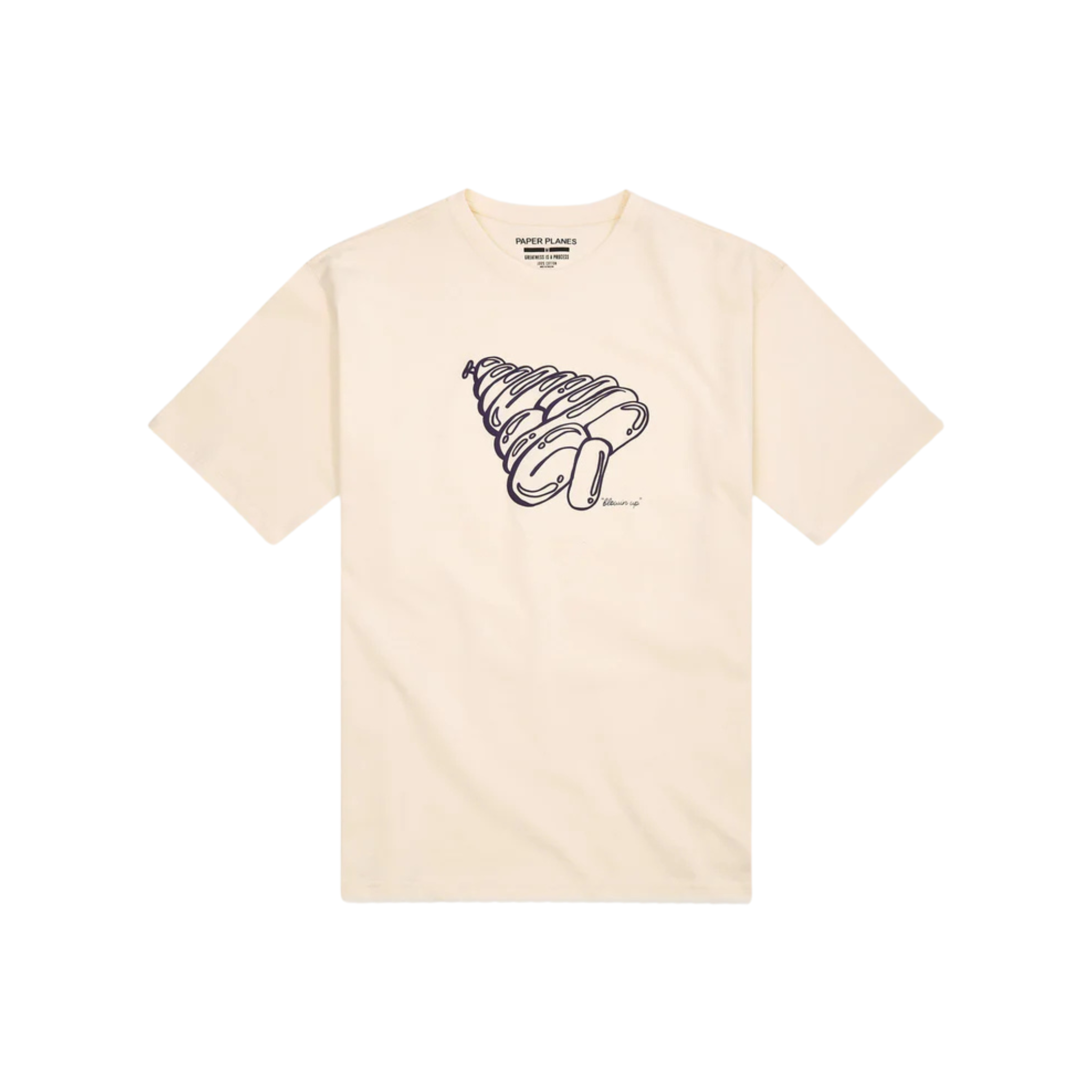 Paper Planes Blowin Up Heavyweight Tee (Eggshell) - Paper Plane