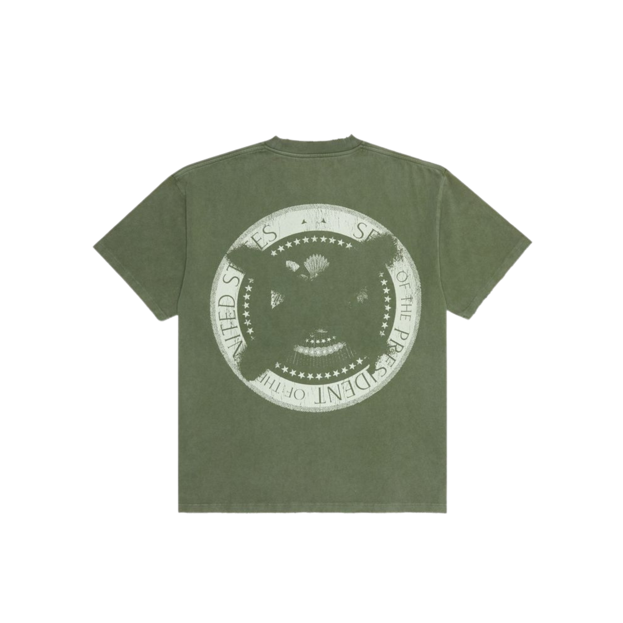 Valabasas "Power To Us" New Fit Tee (Vintage Olive) - VALABASAS