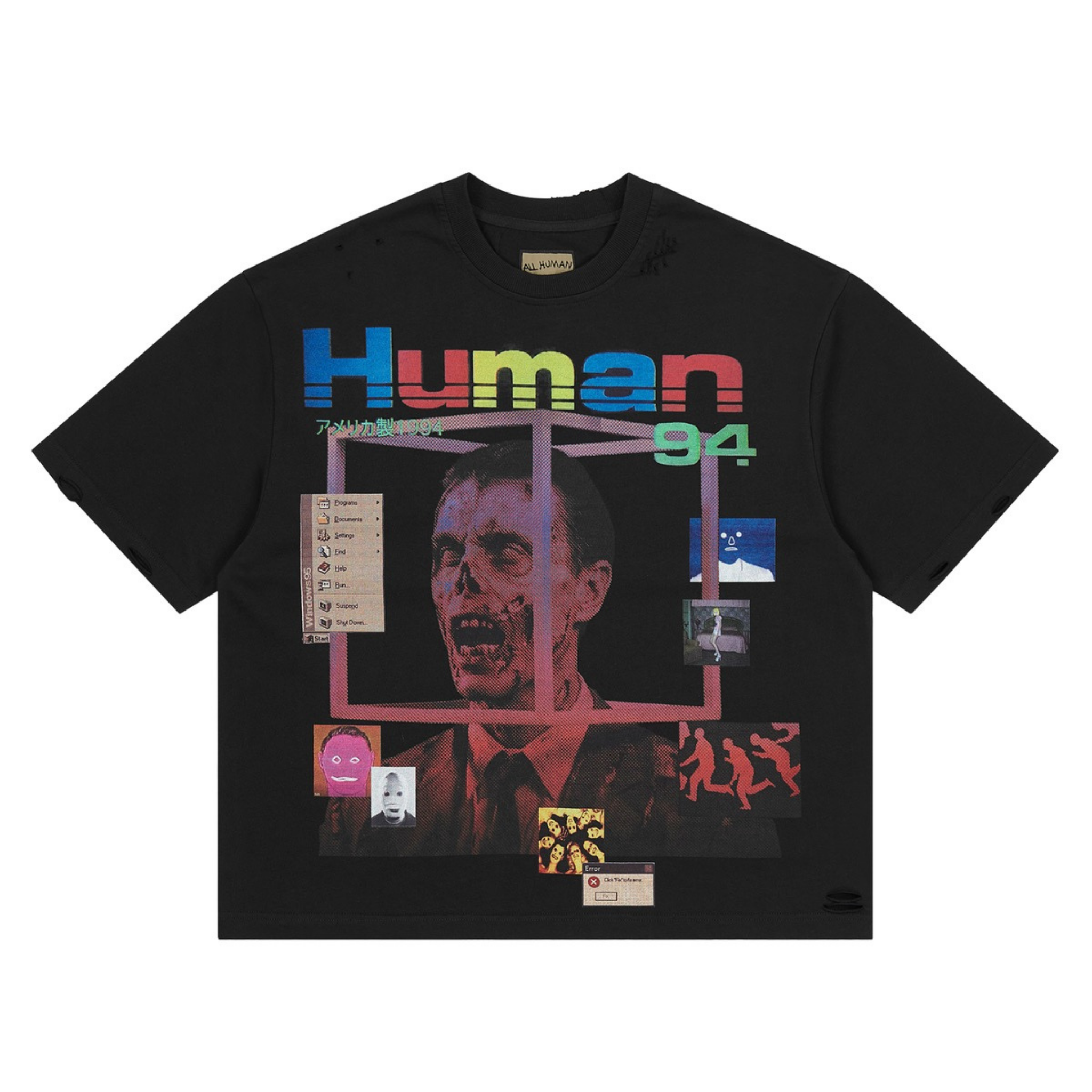 All Human "BSoD" (Black)