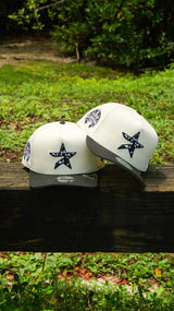 New Era Houston Astros 1986 All-Star Game 9FIFTY A-Frame Snapback-(Chrome/Black)