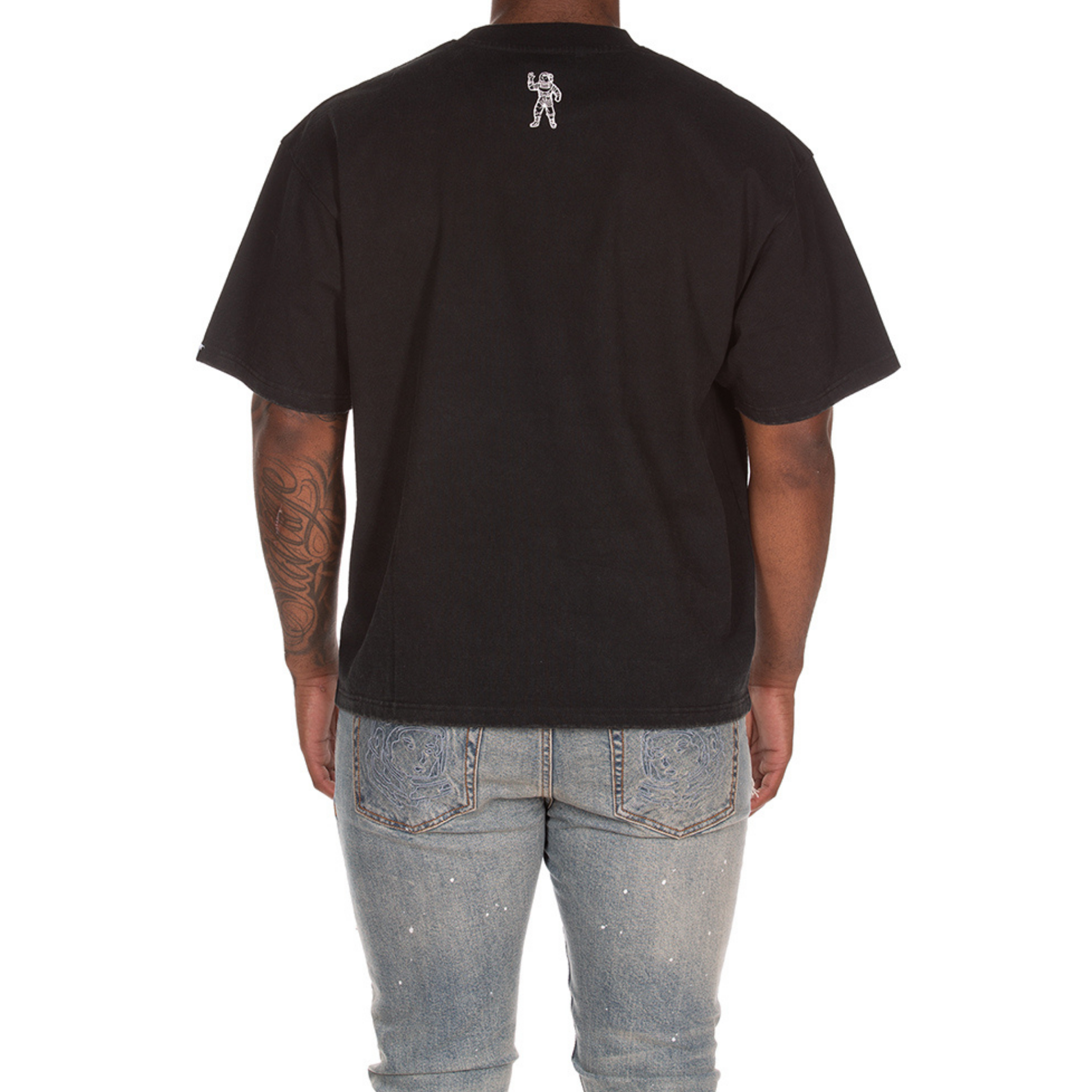 Billionaire Boys "Giant" SS Knit (Cropped Fit) (Black)