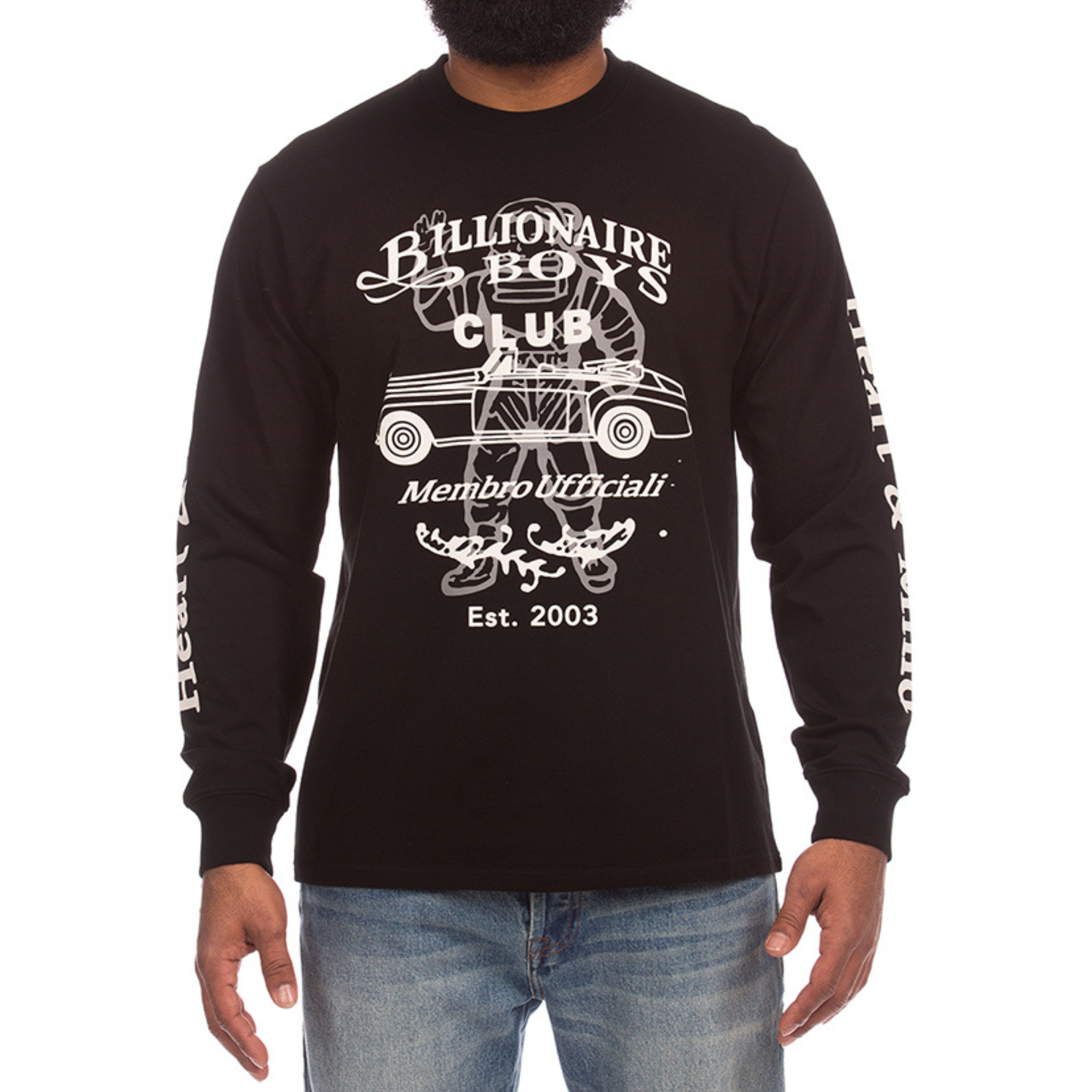 Billionaire Boys Club "Vintage" LS Knit Tee (Black)