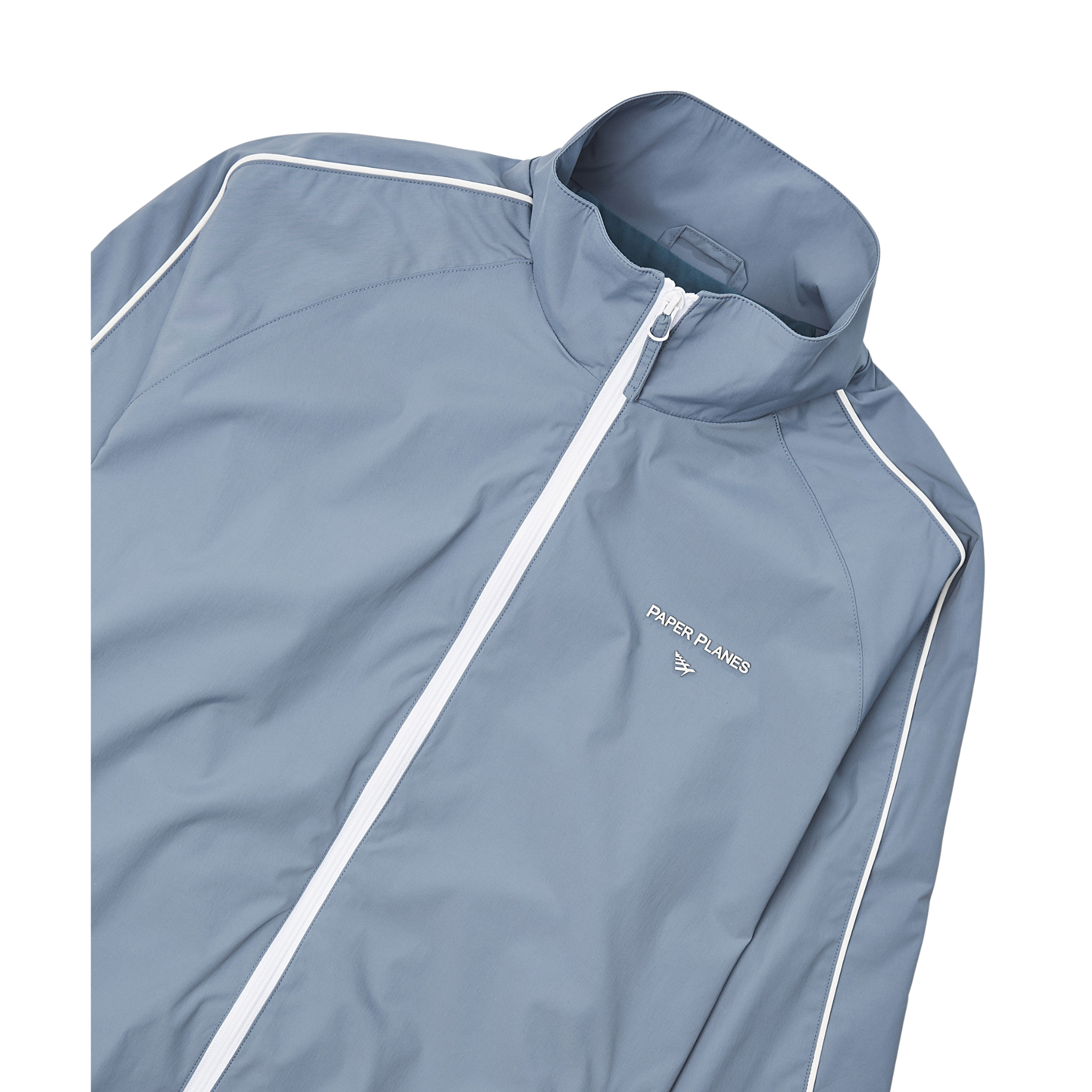 Paper Planes Lounge Track Jacket (Steel Blue)