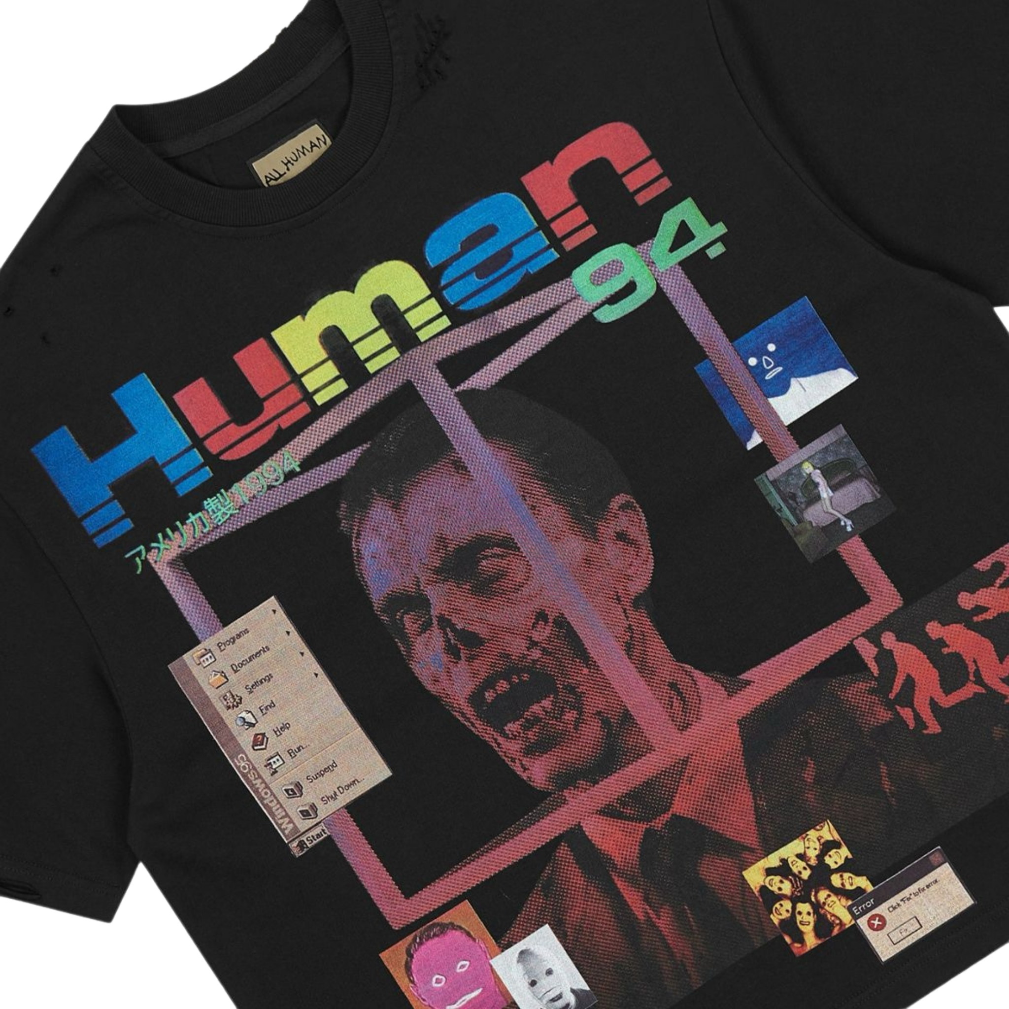 All Human "BSoD" (Black)