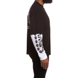 Icecream "Jupiter" LS Tee (Boxy Fit)-(Black)
