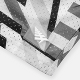 Paper Planes Diamond and Stripes Mesh Short (Grey) - Paper Plane