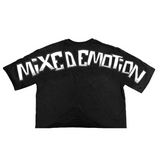 Mixed Emotion "Monster" Cropped Tee (Black) - Mixed Emotion