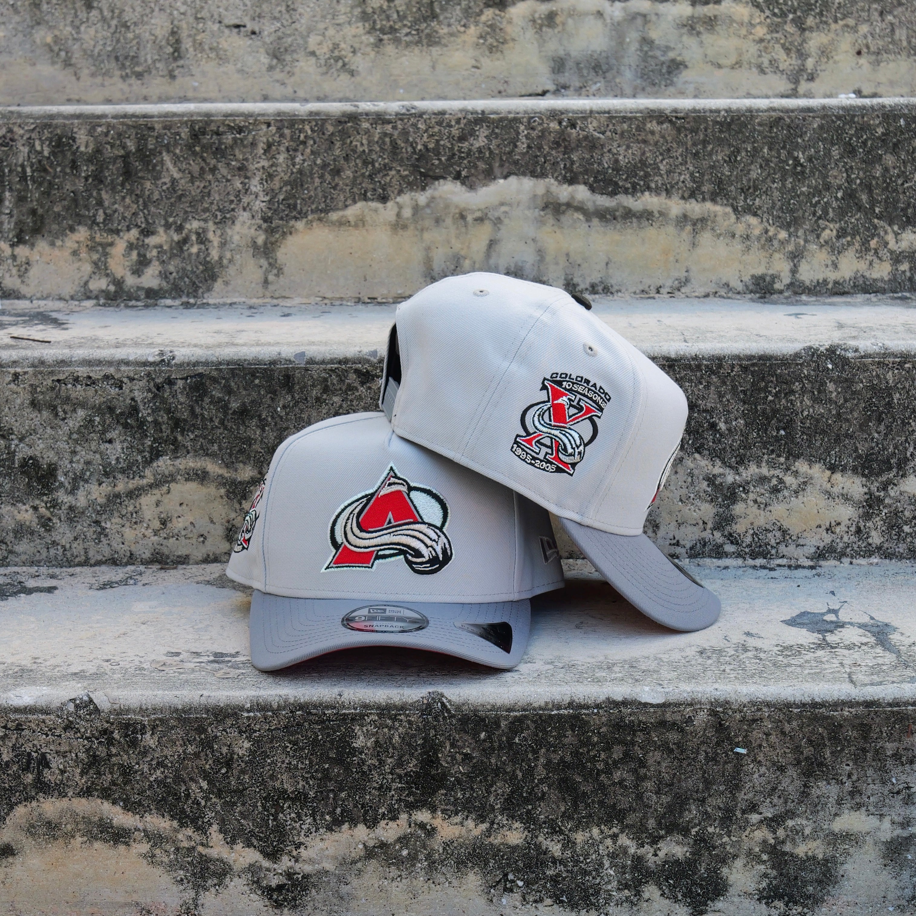 New Era Colorado Avalanche 10th Anniversary 9Fifty A-Frame Snapback