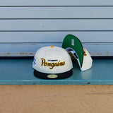 New Era Pittsburgh Penguins Side Patch Fitted (Chrome/Black) - New Era