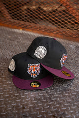 New Era Detroit Tigers Tiger Stadium Green UV (Black/Maroon) 59Fifty Fitted - New Era