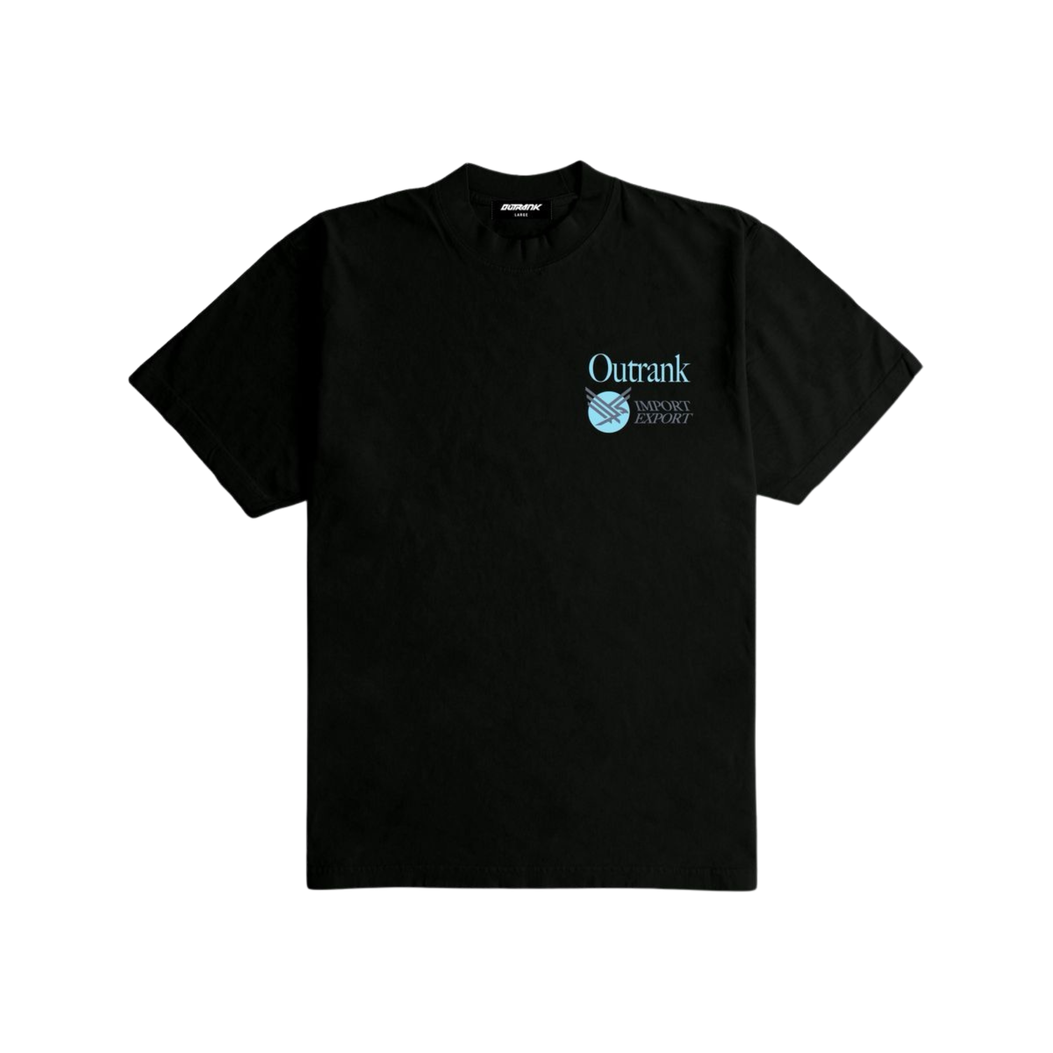 Outrank "Above Them All" Heavyweight T-shirt (Black)