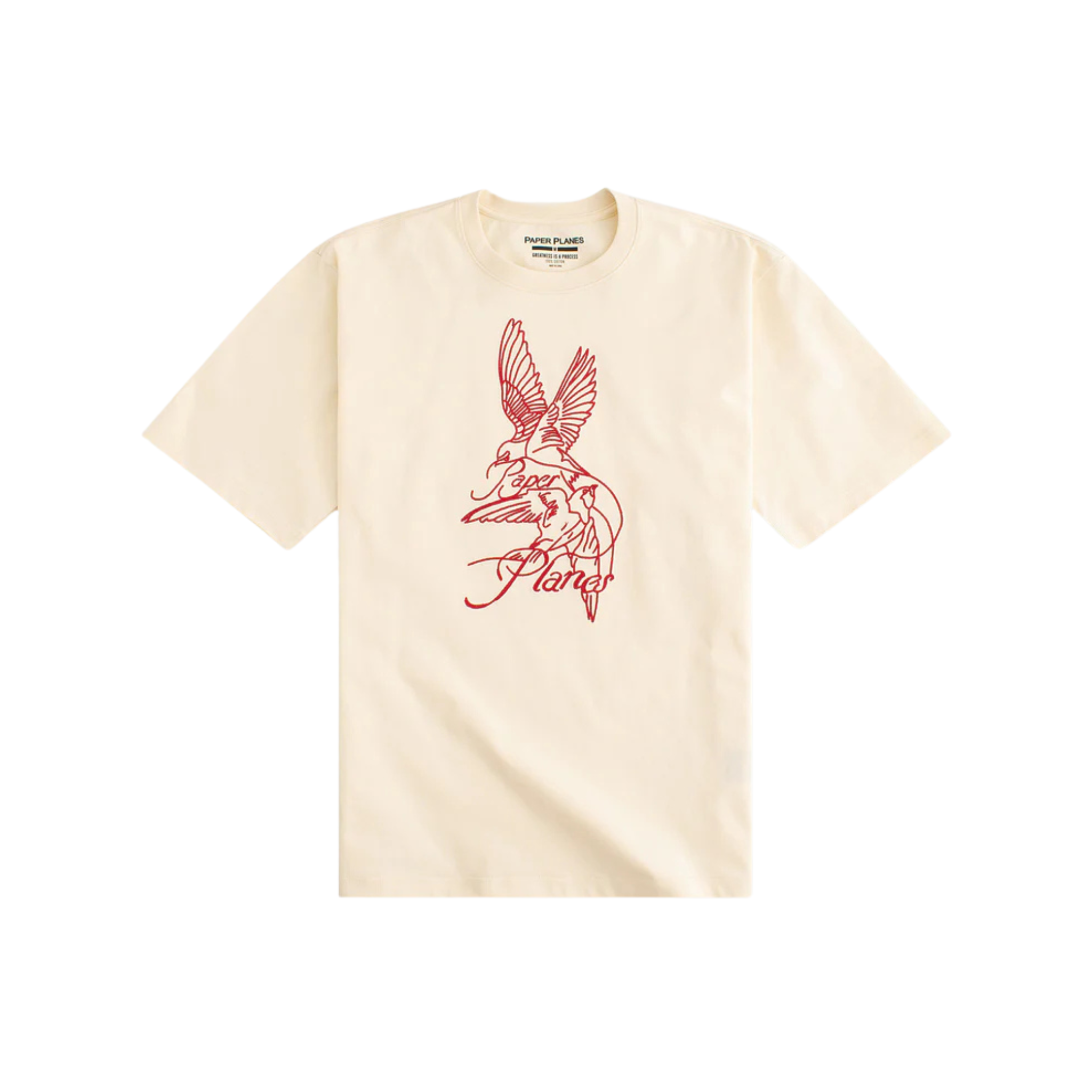 Paper Planes 'Dove Hope' Tee (Eggshell) - Paper Plane